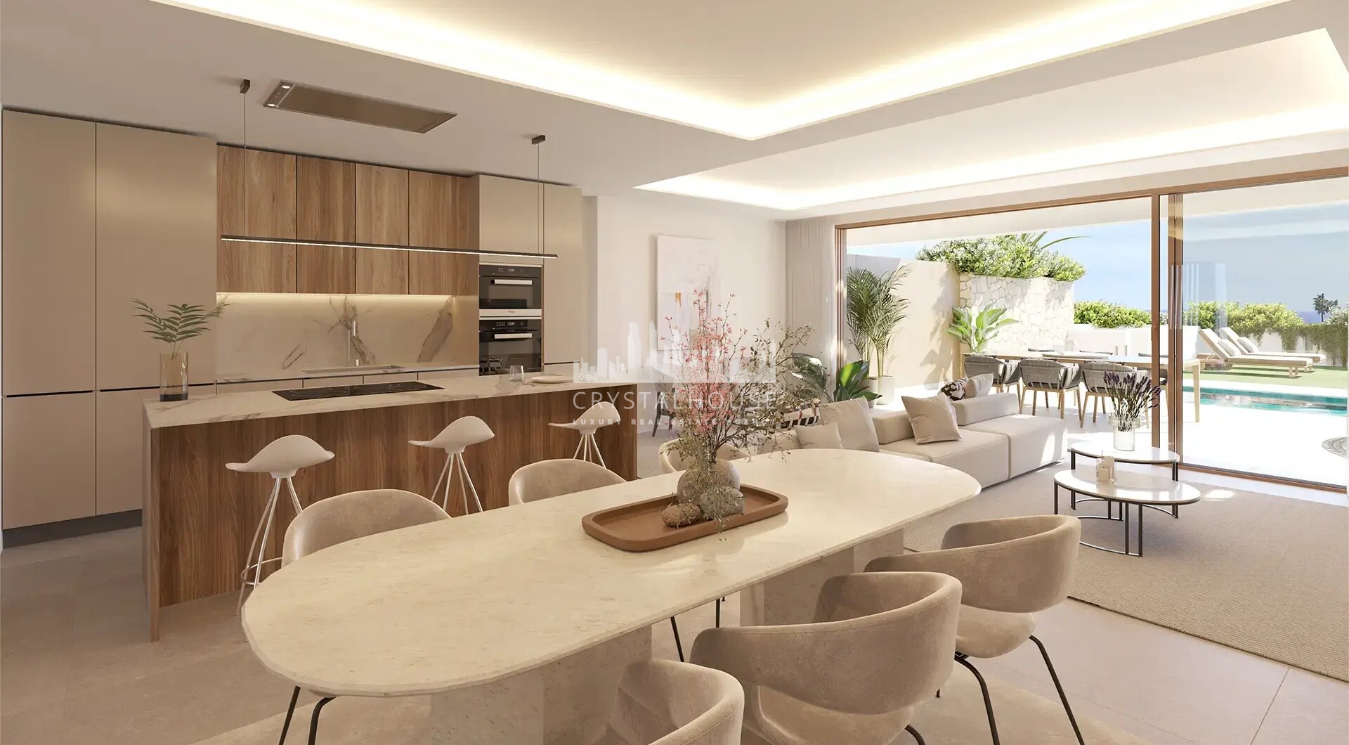 Homes with fascinating sea views