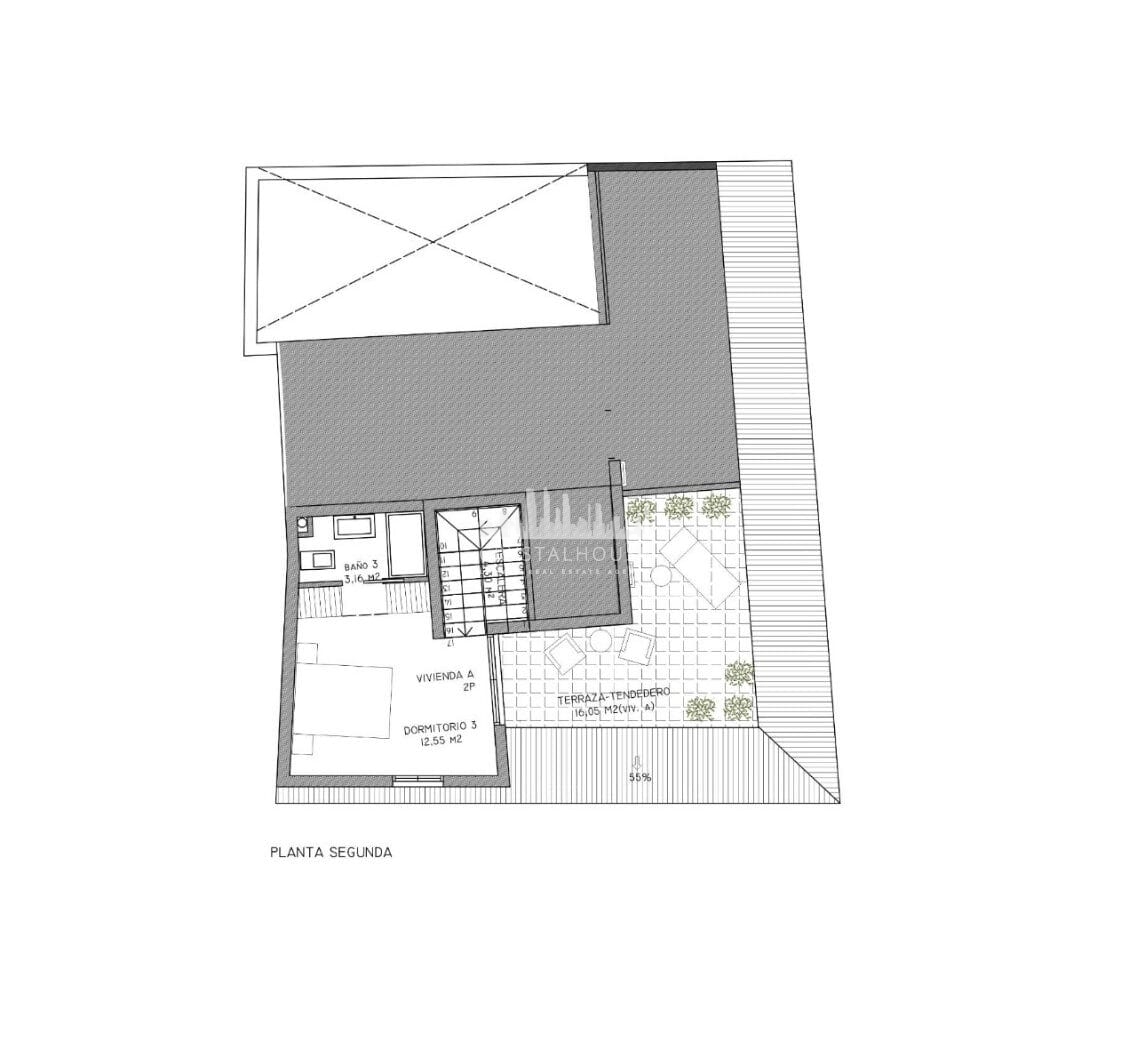 Townhouse, Old Town, with terrace