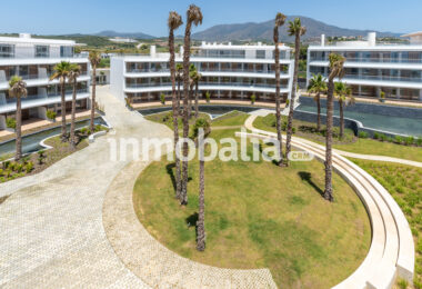 Luxurious beachfront apartment with private garden