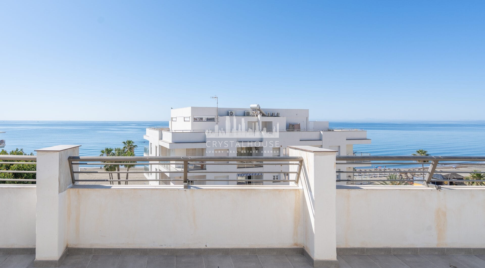 Estepona, penthouse, first line, beachfront, sea views, 4 bedroom, luxury