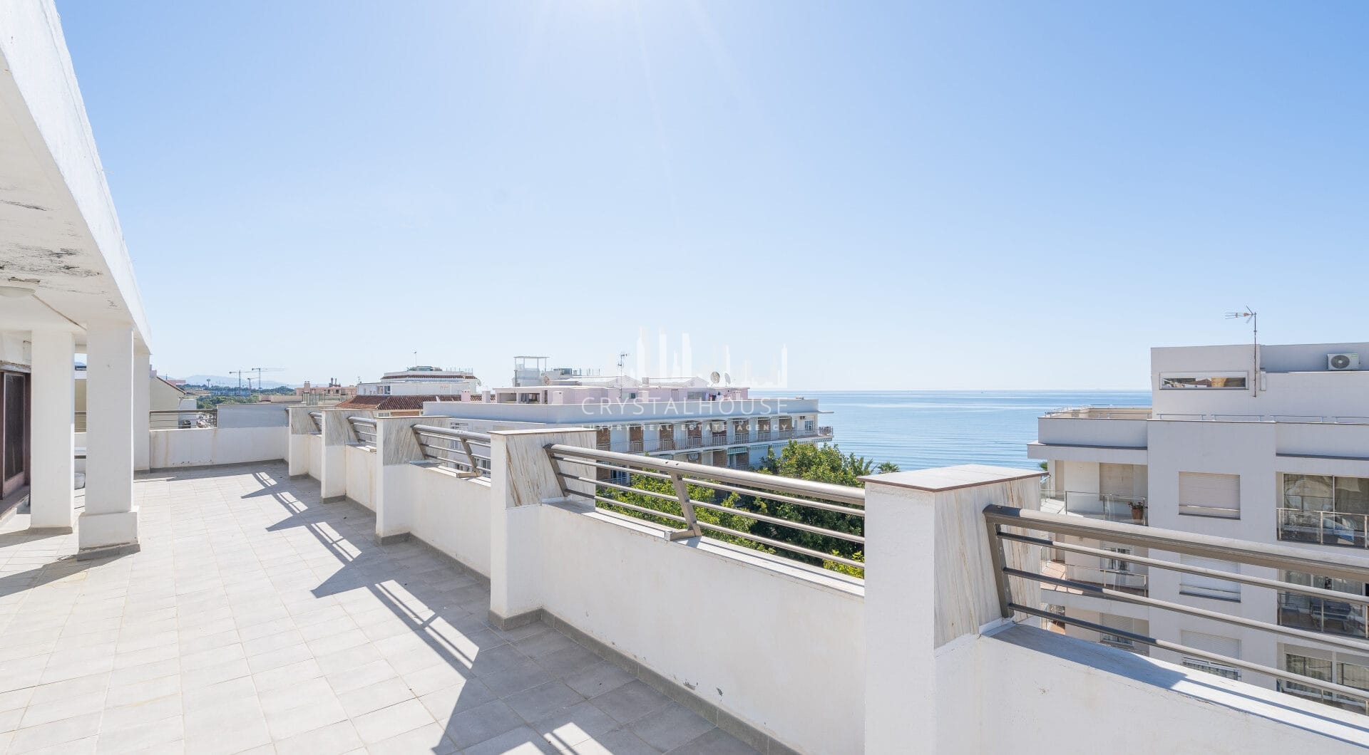 Estepona, penthouse, first line, beachfront, sea views, 4 bedroom, luxury