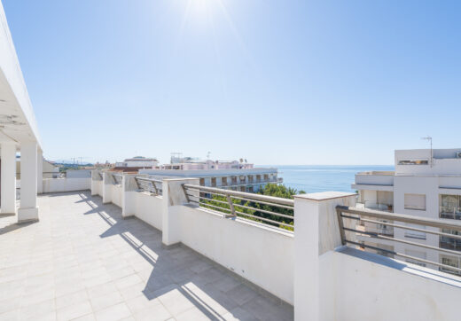 Estepona, penthouse, first line, beachfront, sea views, 4 bedroom, luxury
