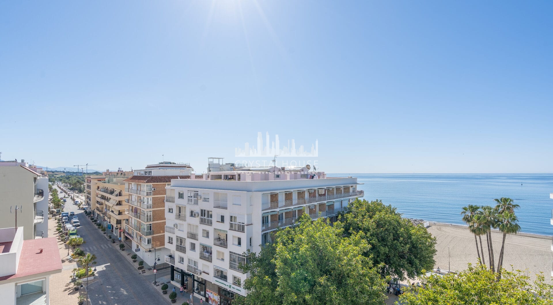 Estepona, penthouse, first line, beachfront, sea views, 4 bedroom, luxury
