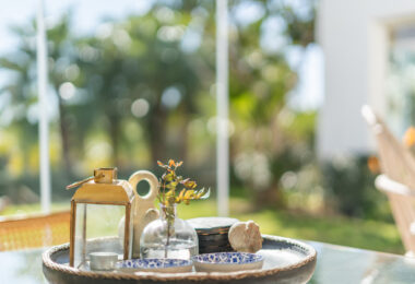 Beautiful new renovated apartment with a large garden in Alcazaba Lagoon