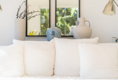 Beautiful new renovated apartment with a large garden in Alcazaba Lagoon
