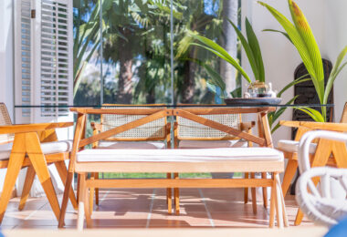 Beautiful new renovated apartment with a large garden in Alcazaba Lagoon
