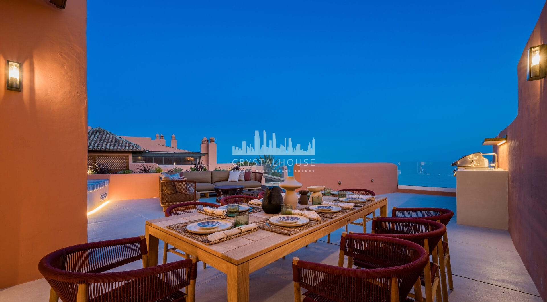 Exclusive Duplex Penthouse in Los Monteros, Marbella