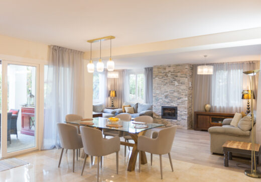 A pine and sea retreat in Las Chapas, Marbella