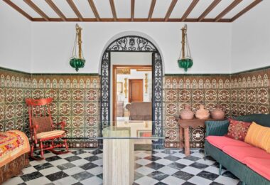 Colonial style villa in the area of San Pedro beach.