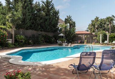 Colonial style villa in the area of San Pedro beach.