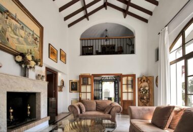 Colonial style villa in the area of San Pedro beach.