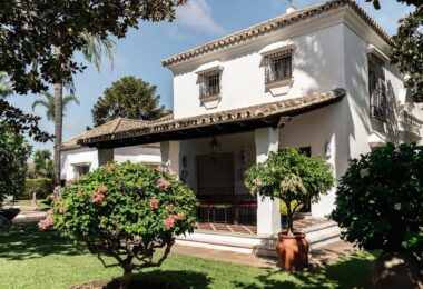 Colonial style villa in the area of San Pedro beach.