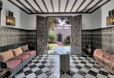 Colonial style villa in the area of San Pedro beach.