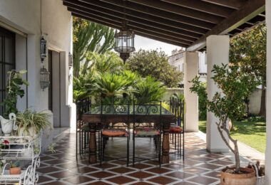 Colonial style villa in the area of San Pedro beach.