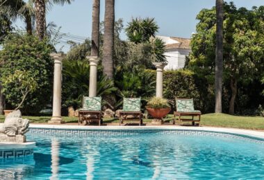 Colonial style villa in the area of San Pedro beach.