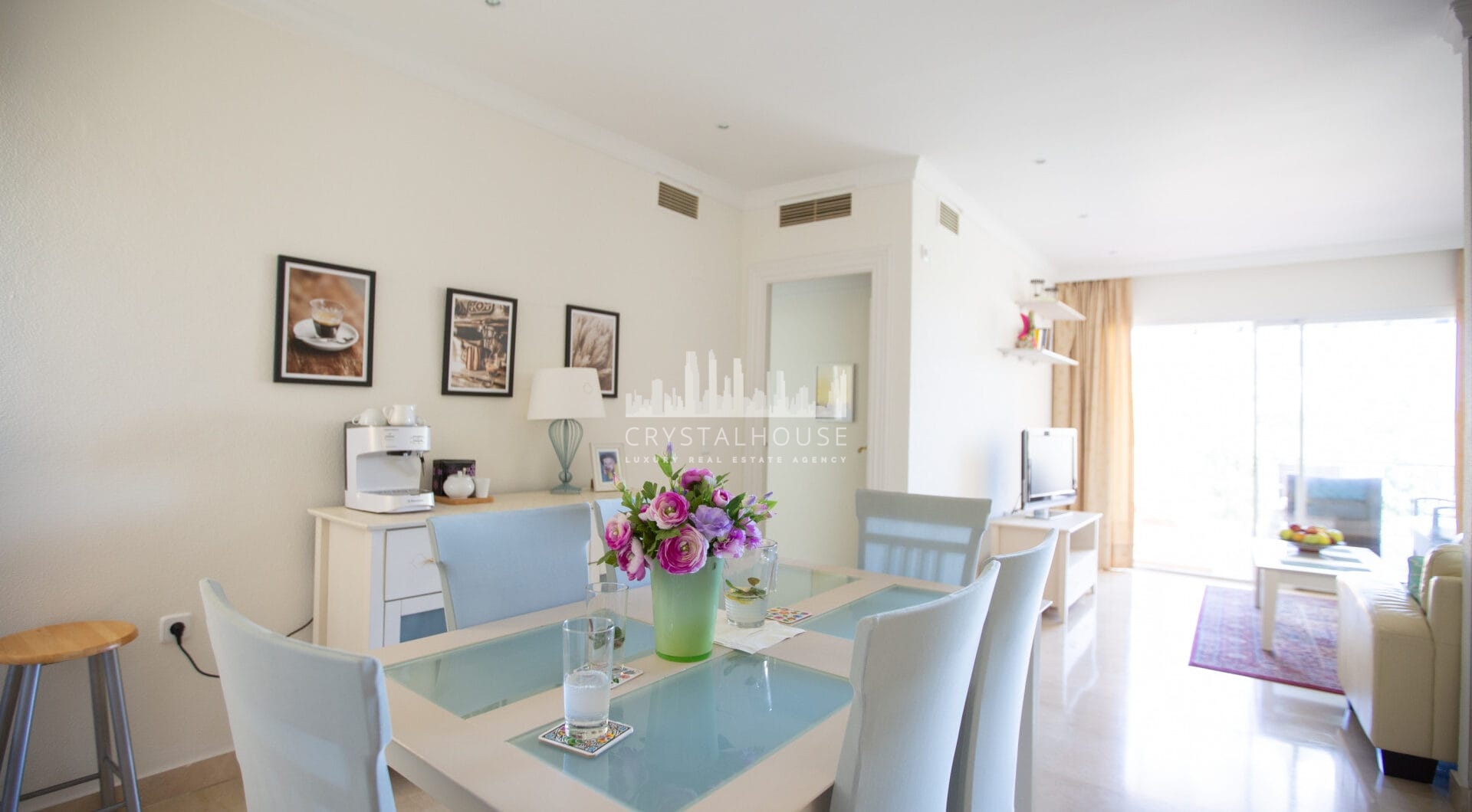 Penthouse overlooking the lake and the golf course in La Quinta – 3 bedrooms
