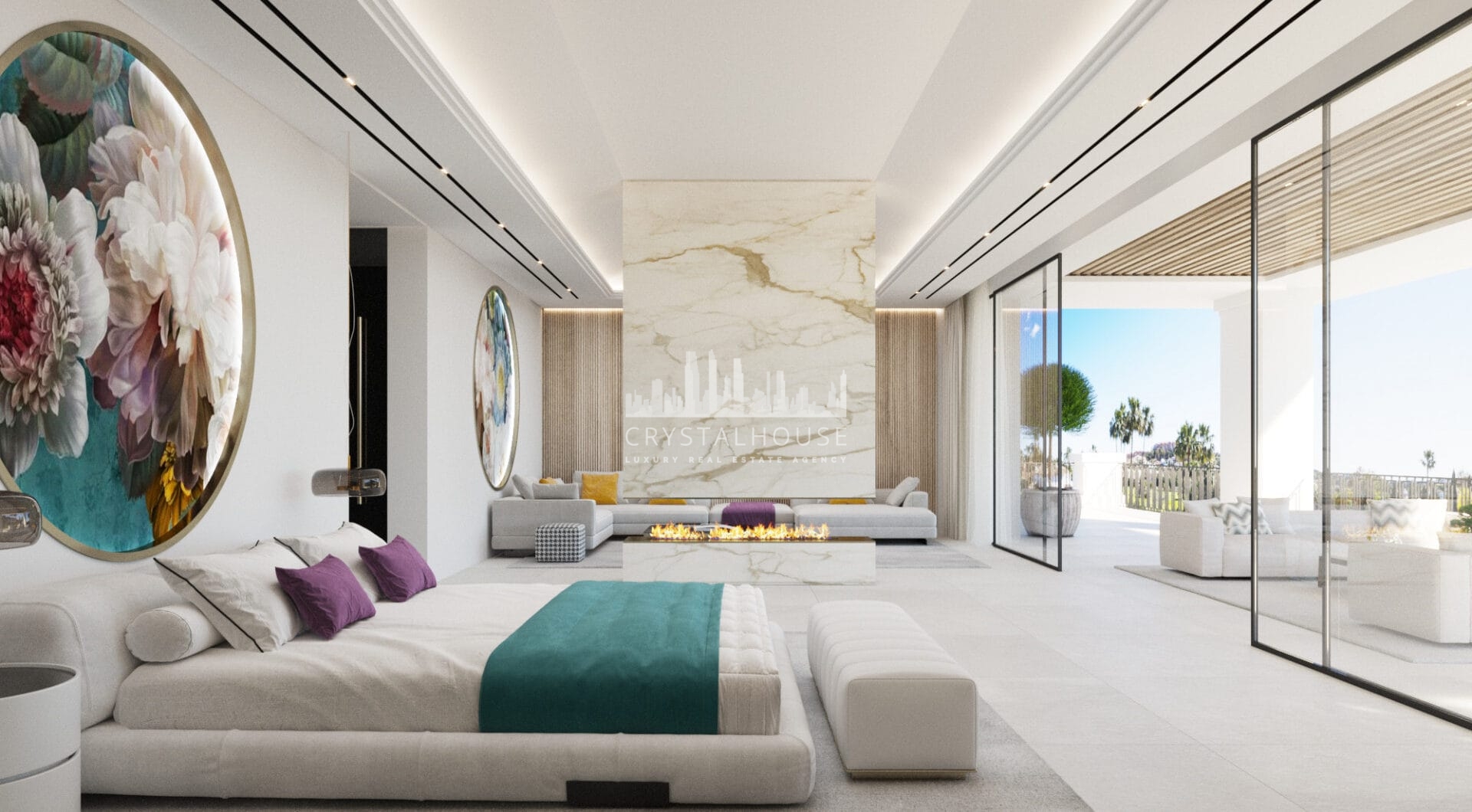 New project, 5 bedroom frontline golf villa in La Alqueria Golf