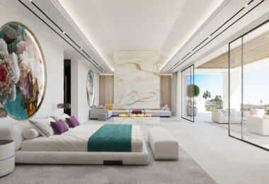 New project, 5 bedroom frontline golf villa in La Alqueria Golf