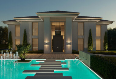 New project, 5 bedroom frontline golf villa in La Alqueria Golf