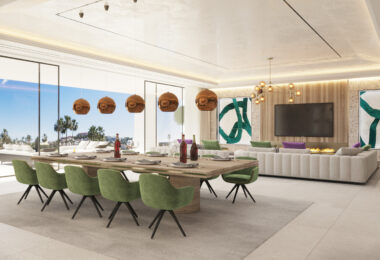 New project, 5 bedroom frontline golf villa in La Alqueria Golf