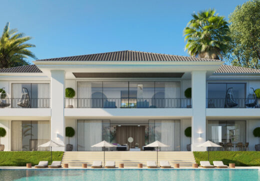 New project, 5 bedroom frontline golf villa in La Alqueria Golf