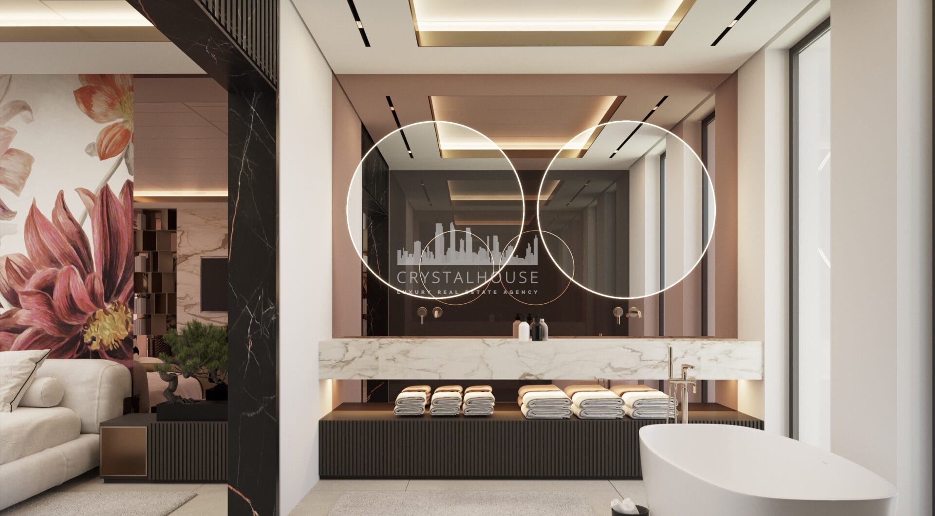 Brand new projects of a modern / contemporary villa in Los Flamingos Golf