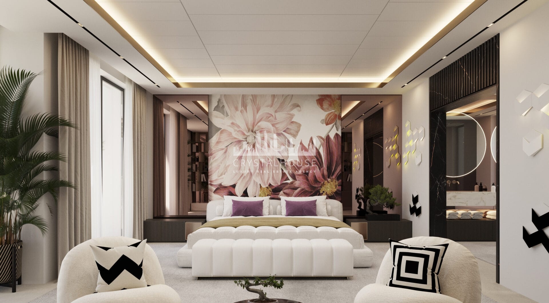 Brand new projects of a modern / contemporary villa in Los Flamingos Golf