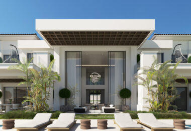 Brand new projects of a modern / contemporary villa in Los Flamingos Golf