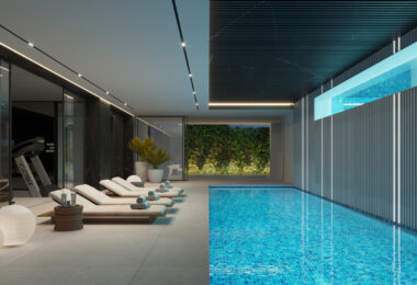 Brand new projects of a modern / contemporary villa in Los Flamingos Golf