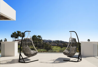Brand new projects of a modern / contemporary villa in Los Flamingos Golf