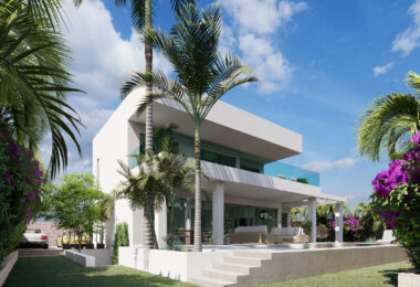 Newly built quality villa on the beach side of San Pedro de Alcántara