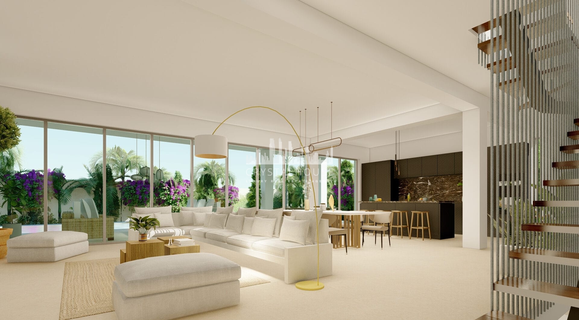 Newly built quality villa on the beach side of San Pedro de Alcántara