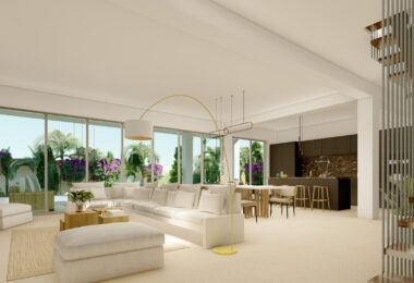 Newly built quality villa on the beach side of San Pedro de Alcántara