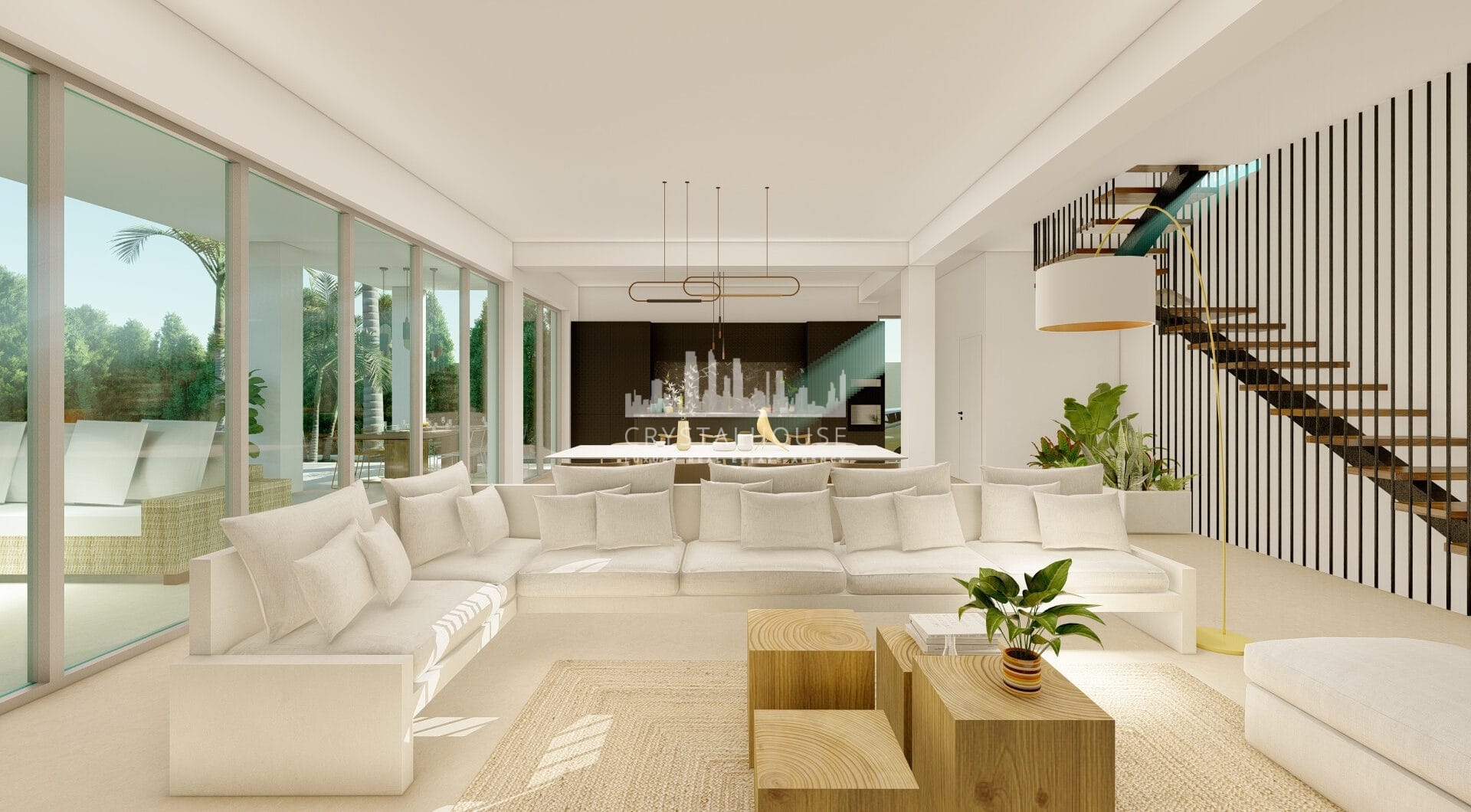Newly built quality villa on the beach side of San Pedro de Alcántara