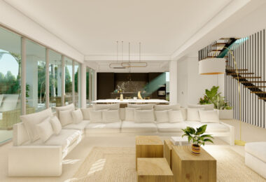 Newly built quality villa on the beach side of San Pedro de Alcántara