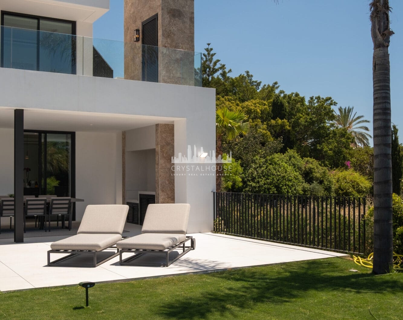 Elegant Villa with Sea and Golf Views in Nueva Andalucia, Marbella