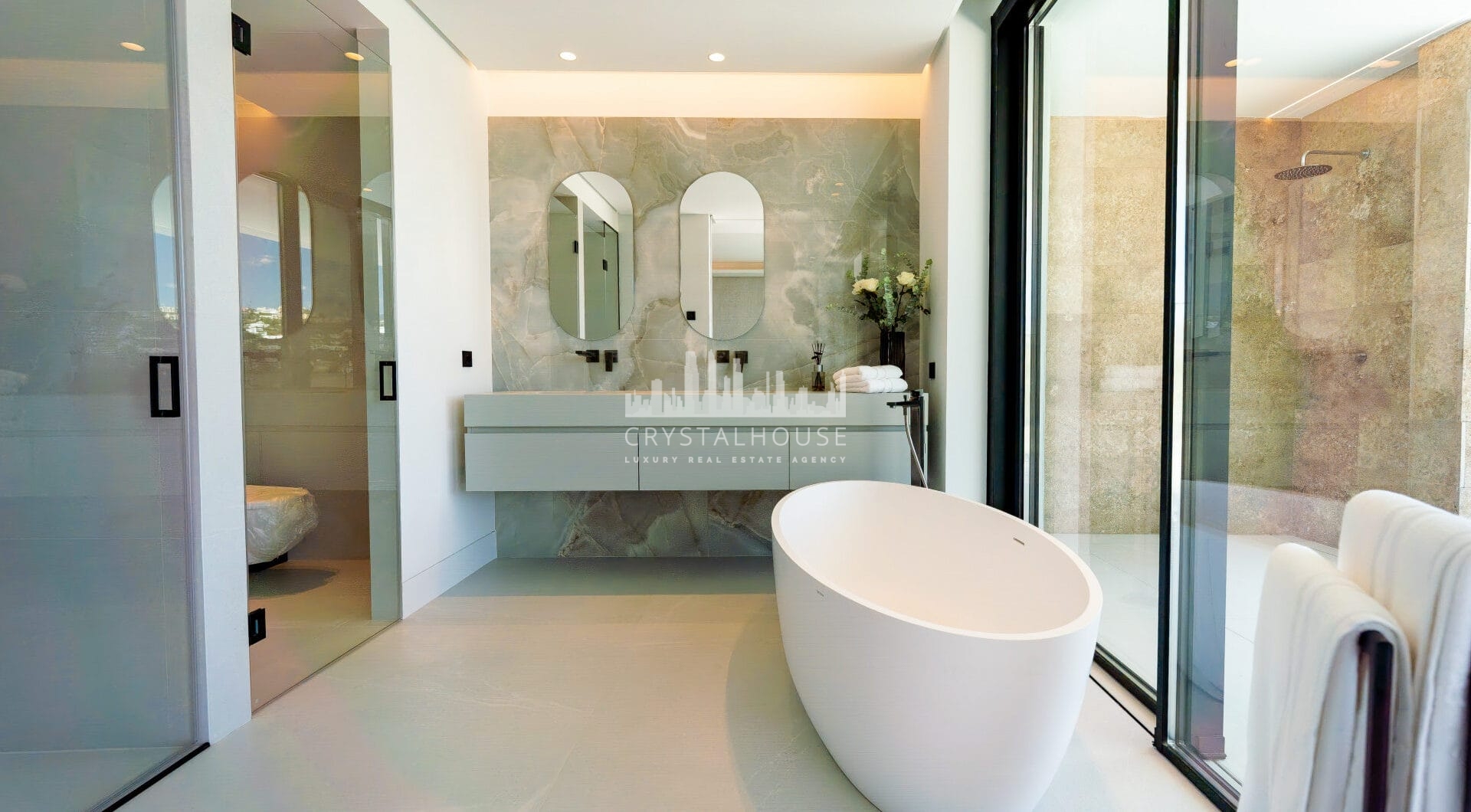 Elegant Villa with Sea and Golf Views in Nueva Andalucia, Marbella