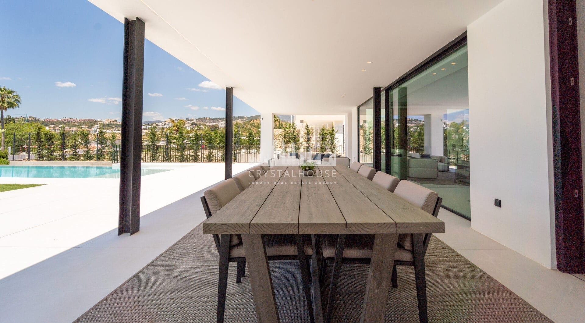 Elegant Villa with Sea and Golf Views in Nueva Andalucia, Marbella