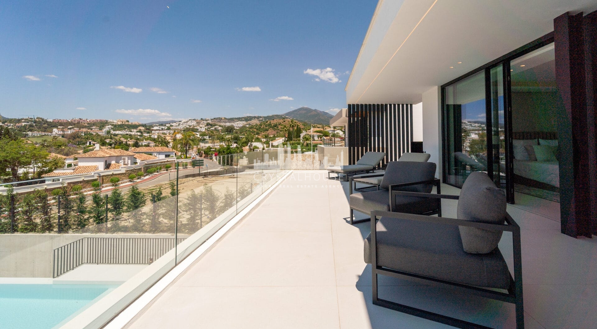 Elegant Villa with Sea and Golf Views in Nueva Andalucia, Marbella