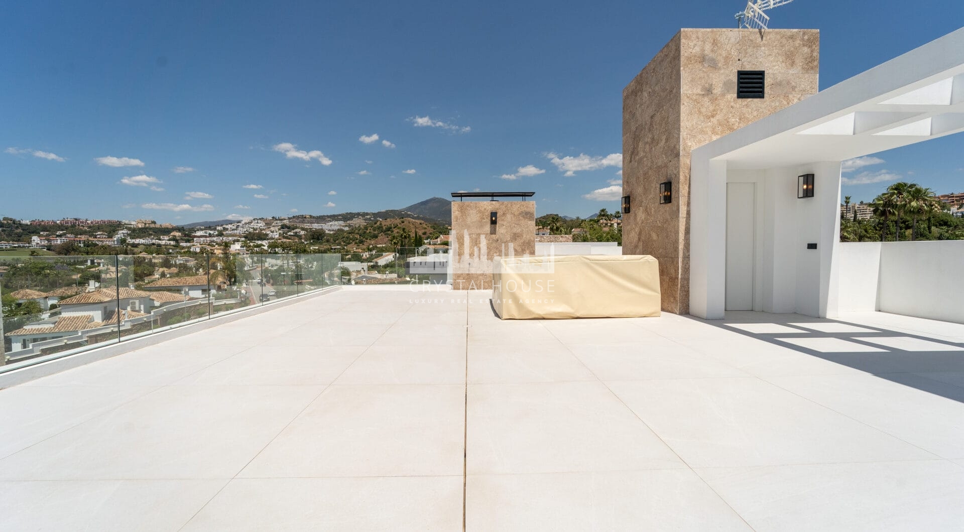 Elegant Villa with Sea and Golf Views in Nueva Andalucia, Marbella