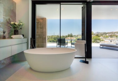 Elegant Villa with Sea and Golf Views in Nueva Andalucia, Marbella