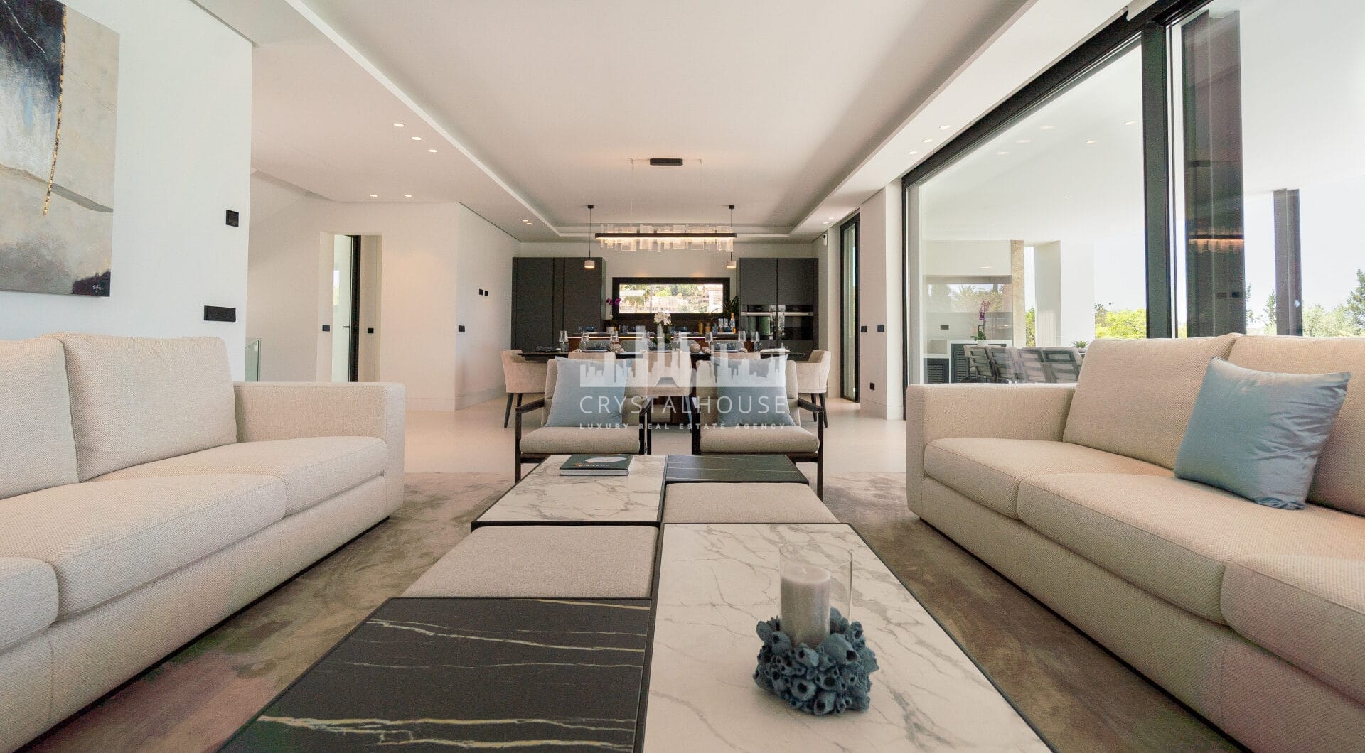 Elegant Villa with Sea and Golf Views in Nueva Andalucia, Marbella