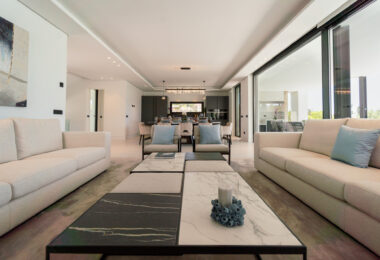 Elegant Villa with Sea and Golf Views in Nueva Andalucia, Marbella