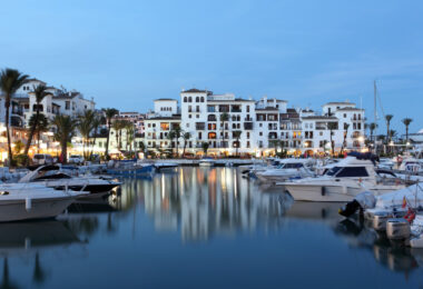 Duplex Penthouse in Puerto de la Duquesa with Partial Sea and Marina Views.