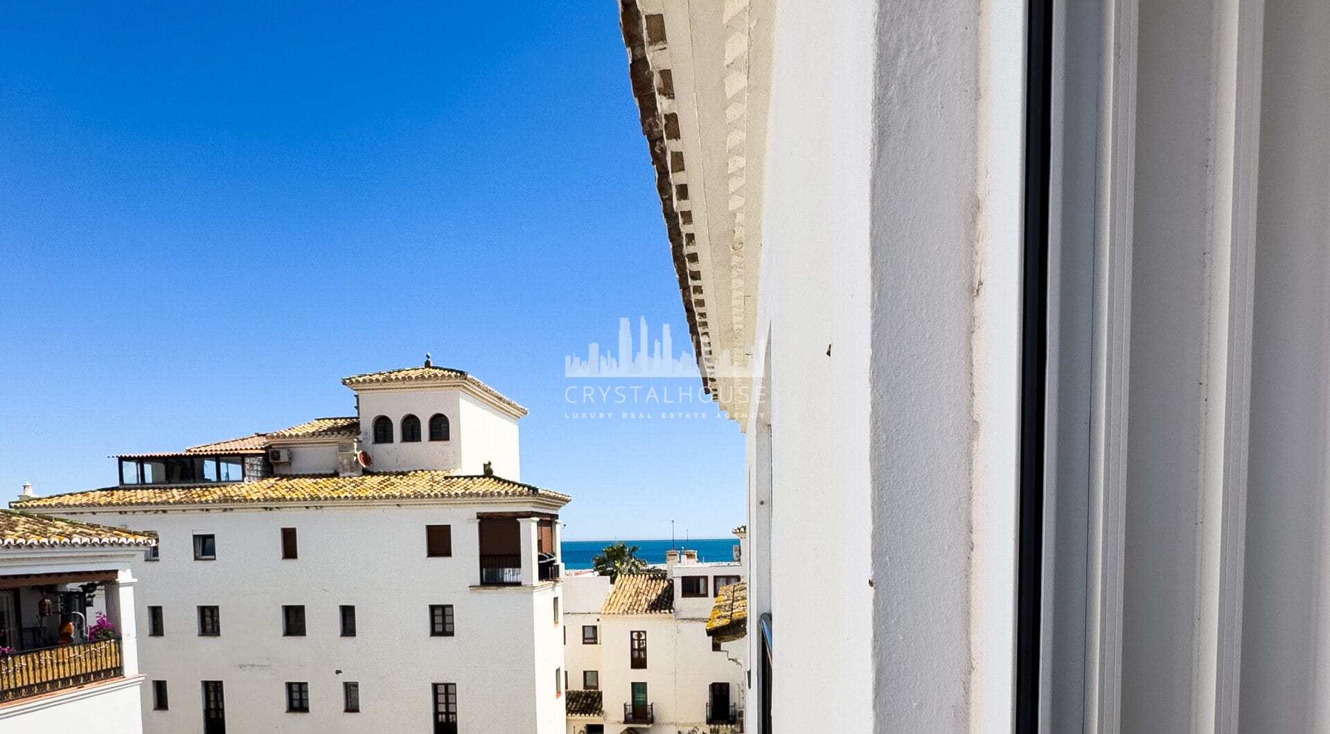 Duplex Penthouse in Puerto de la Duquesa with Partial Sea and Marina Views.