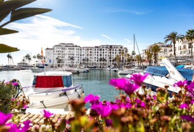 Duplex Penthouse in Puerto de la Duquesa with Partial Sea and Marina Views.