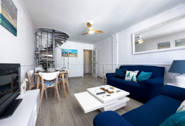 Duplex Penthouse in Puerto de la Duquesa with Partial Sea and Marina Views.