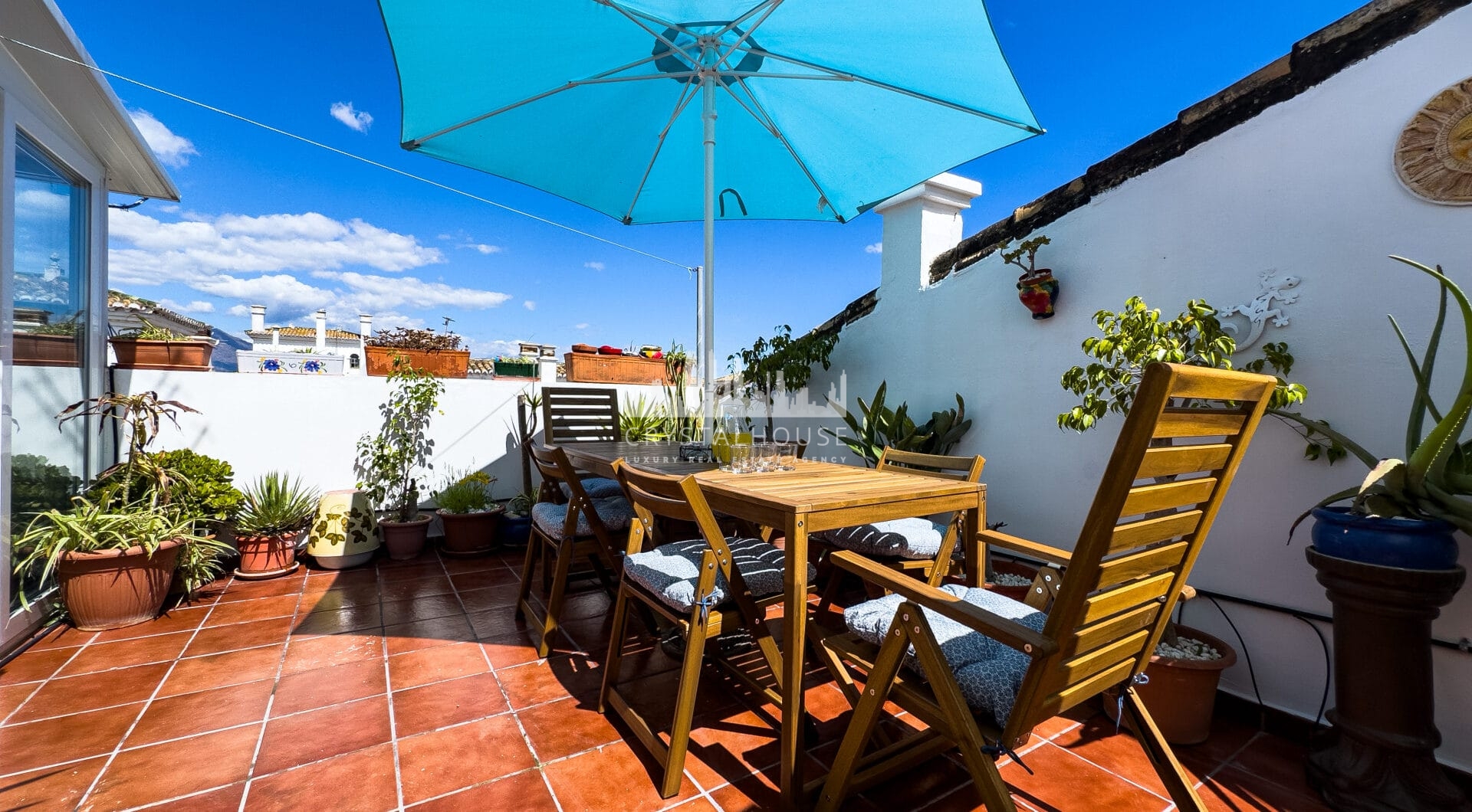 Duplex Penthouse in Puerto de la Duquesa with Partial Sea and Marina Views.