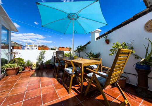 Duplex Penthouse in Puerto de la Duquesa with Partial Sea and Marina Views.