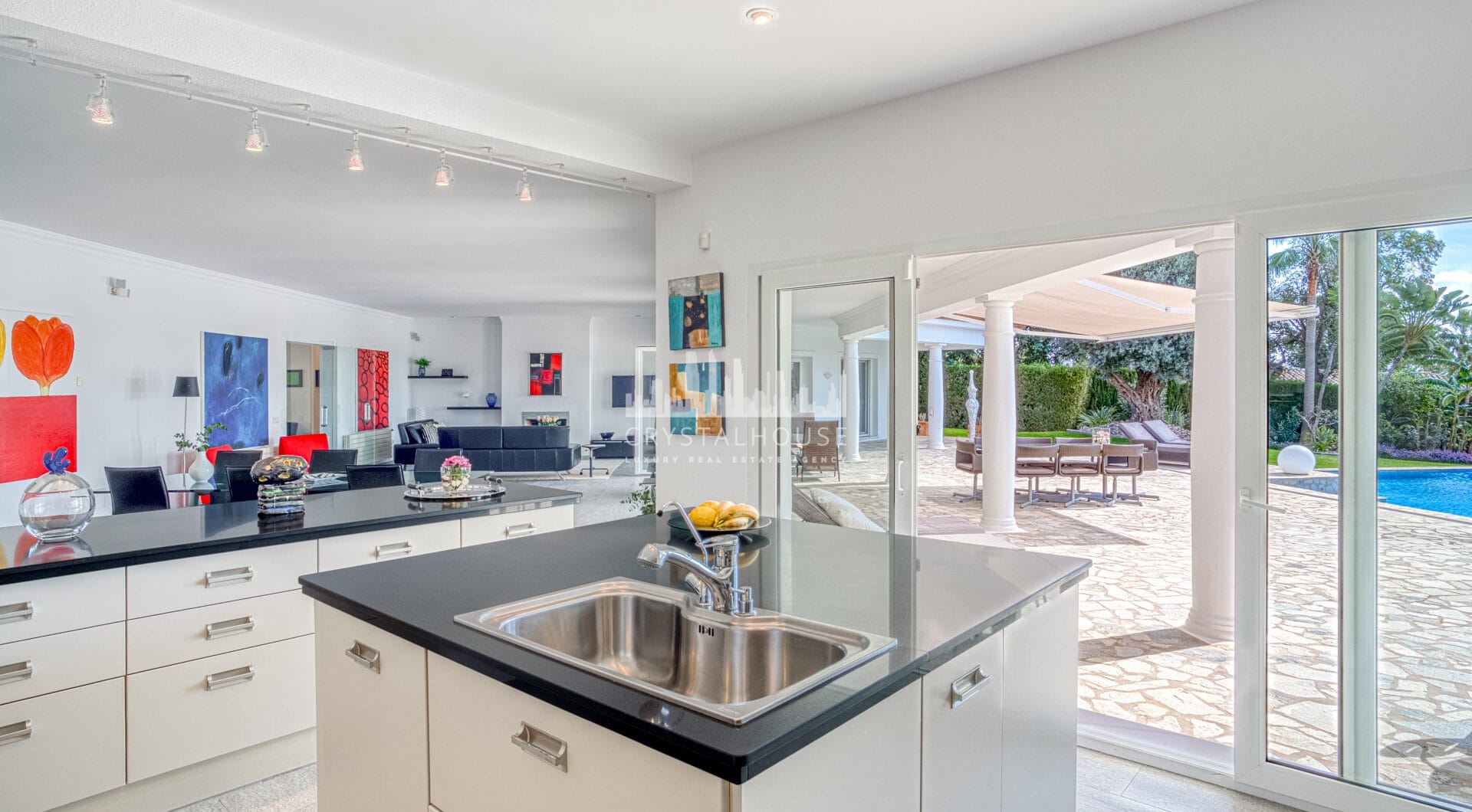 Beautiful, south facing four bedroom Villa located in the sought after area of Hacienda Las Chapas, Marbella